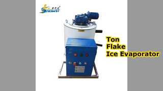 Ton Flake Ice Machine Εξατμιστήρας με υδρόψυξη