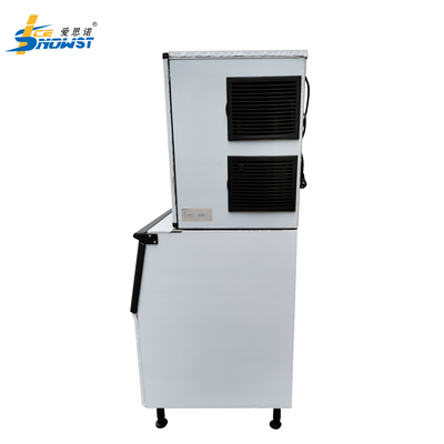 Αγορά 2300W 500kg SUS304 Εμπορική μηχανή κατασκευής πάγου με υδατοψύξη online manufacture