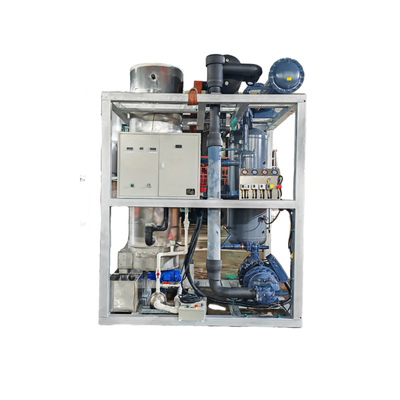 Μηχανή πάγου σωλήνων 2-20KW με εξατμιστήρα από ανοξείδωτο χάλυβα R22/R404A εντός του προϋπολογισμού
